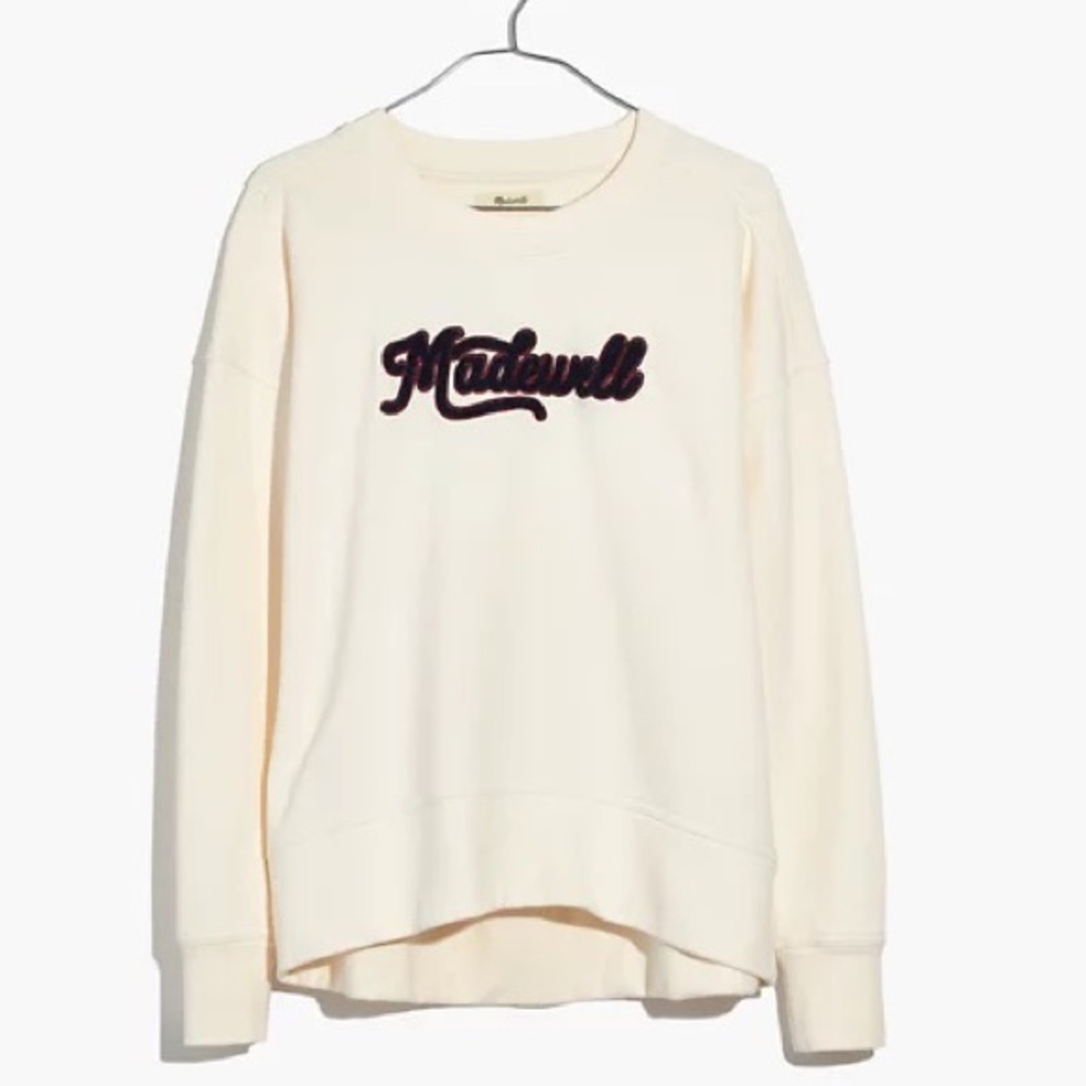 Madewell Logo Crewneck Sweatshirt
